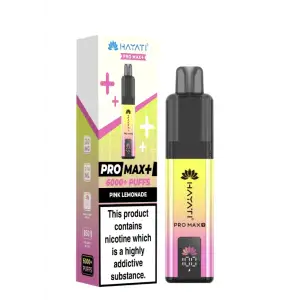Hayati Pro Max Plus 6000 Prefilled Pod Kit - 20mg | Pink Lemonade